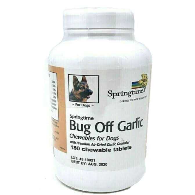 Alternative view of Springtime Bugoff Garlic Chewables 180Tabs for Dogs by All Vet Supply
