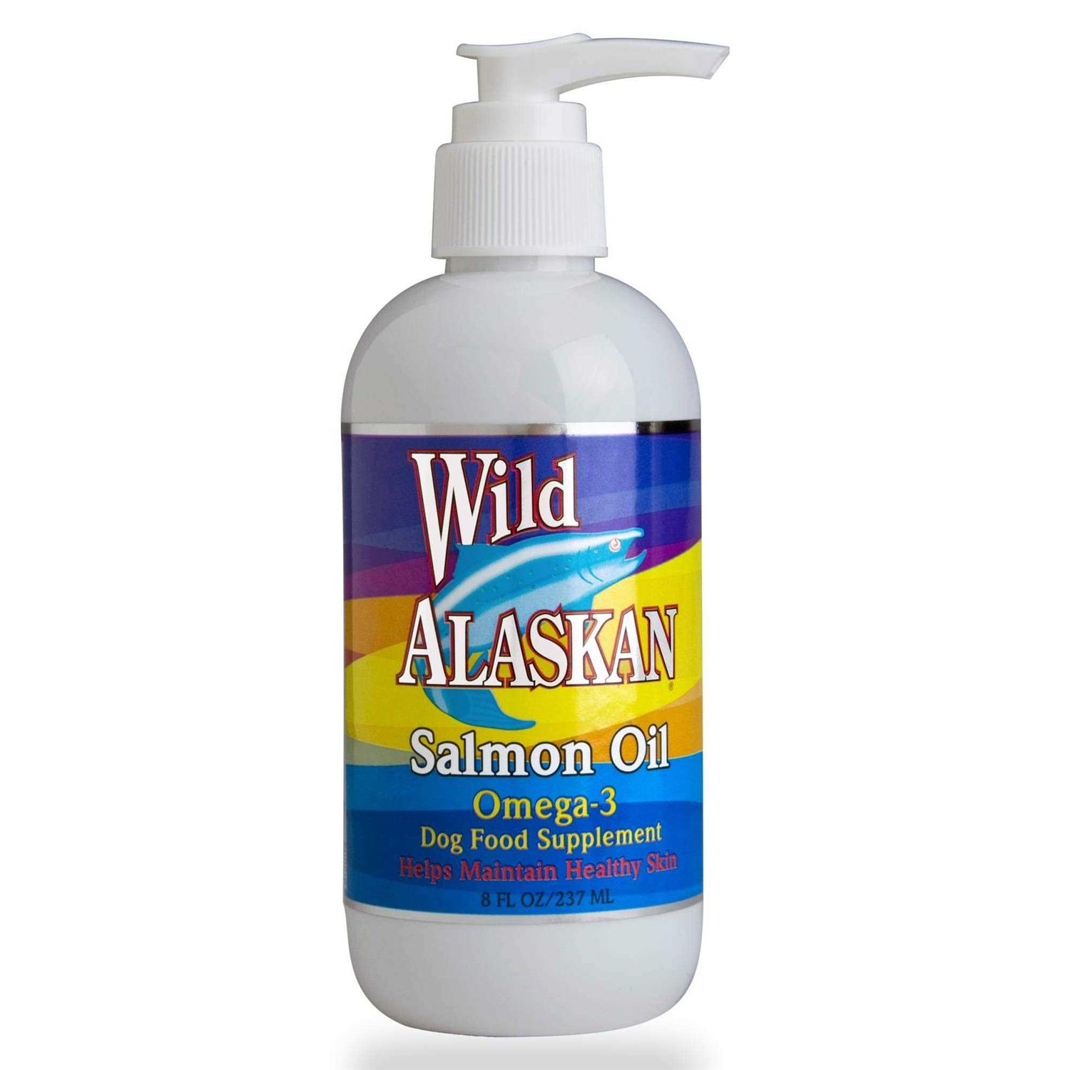 Wild Alaskan Salmon Oil Based Omega 3 Dog Food Supplement