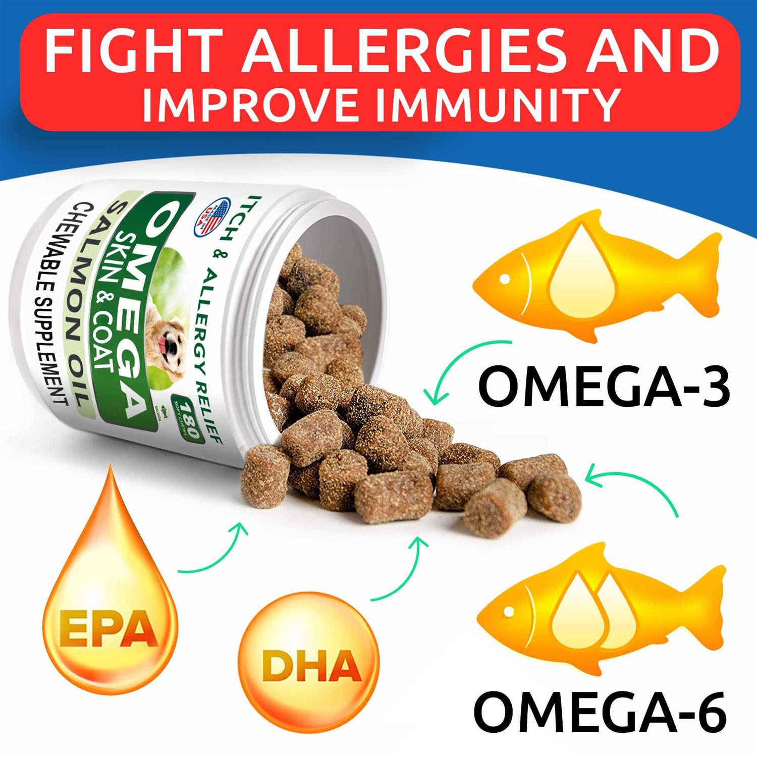 Alternative view of Bark&Spark Omega Dogs Oil