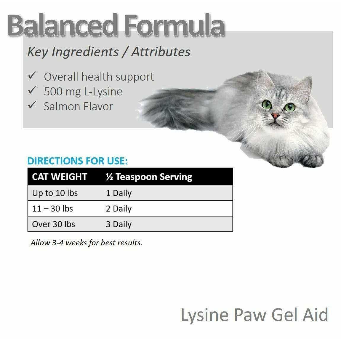 Alternative view of Vet Worthy Lysine Paw Gel for Cats