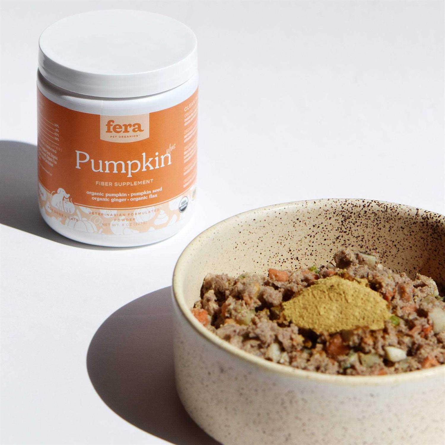 Alternative view of Fera Pet Organics Pumpkin Plus Fiber Support for Dogs and Cats