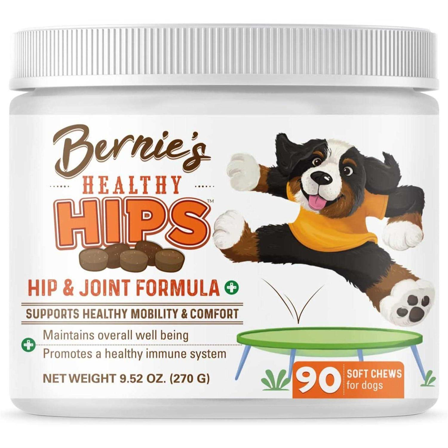 Bernie's Healthy Hips Daily Dog Hip and Joint Supplement