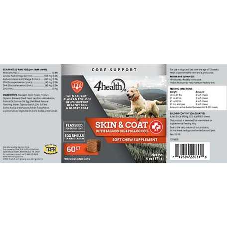 Alternative view of 4health Salmon and Pollock Oil Skin and Coat Supplement for Dogs