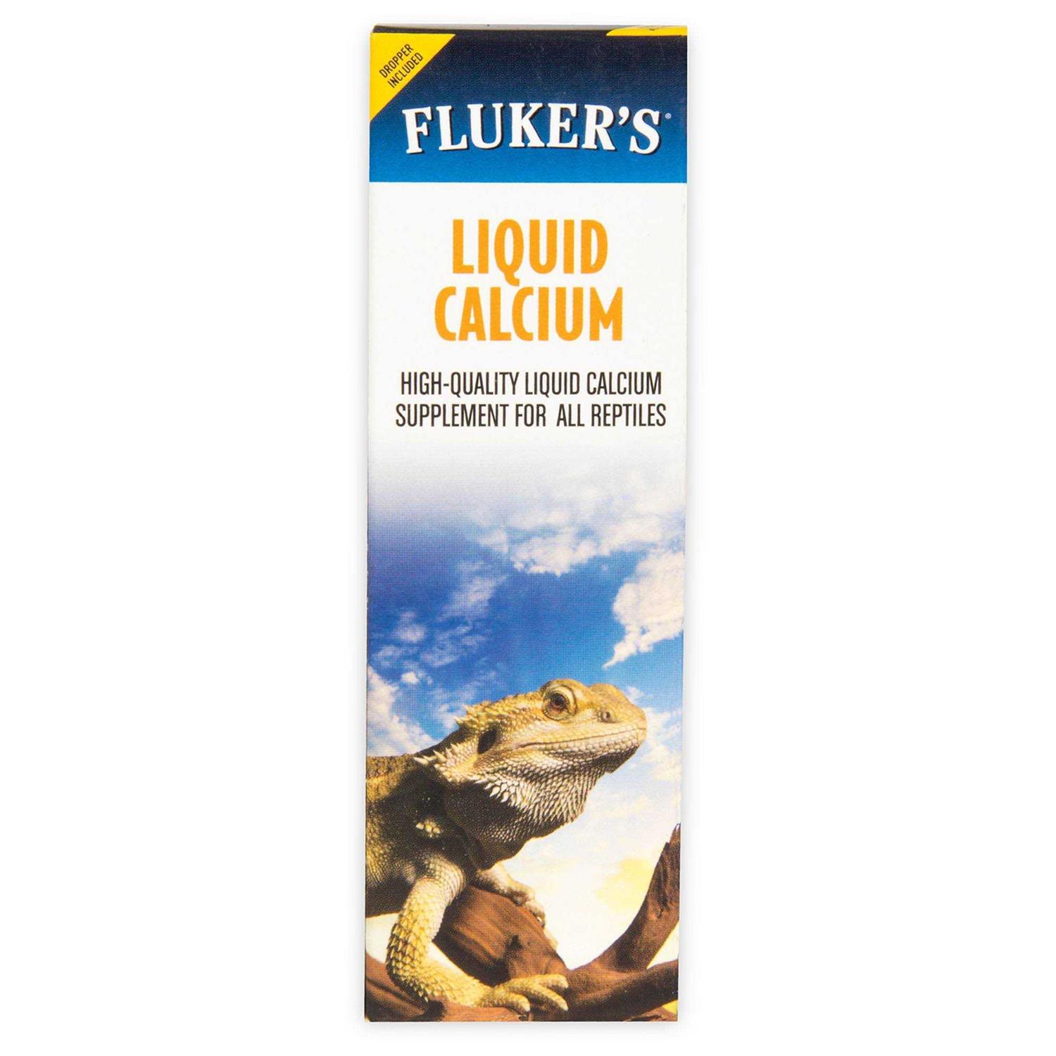 Alternative view of Fluker's Liquid Calcium Reptile Supplement