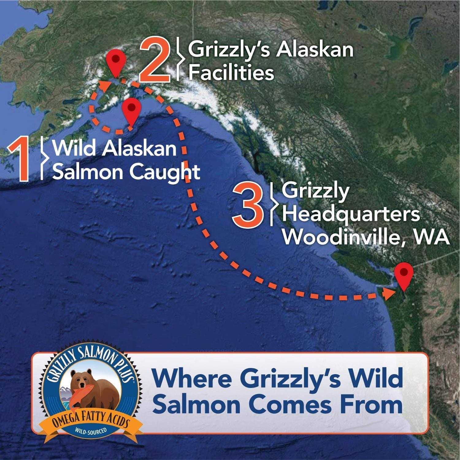 Alternative view of Grizzly Salmon Oil
