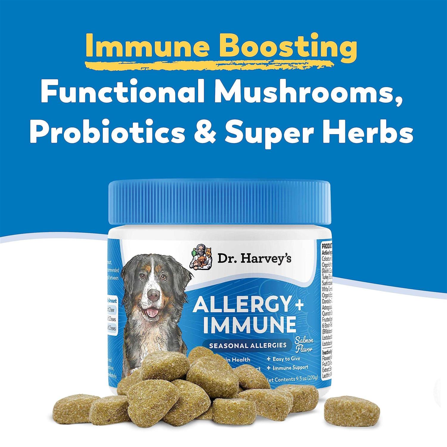 Alternative view of Dr. Harvey's Allergy + Immune Support Soft Chews for Dogs