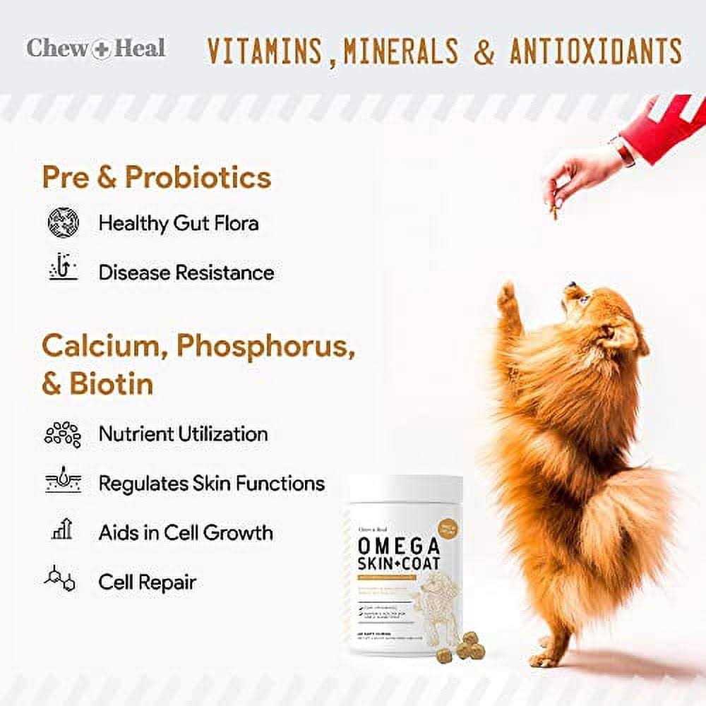 Alternative view of Chew + Heal Salmon Oil for Dogs