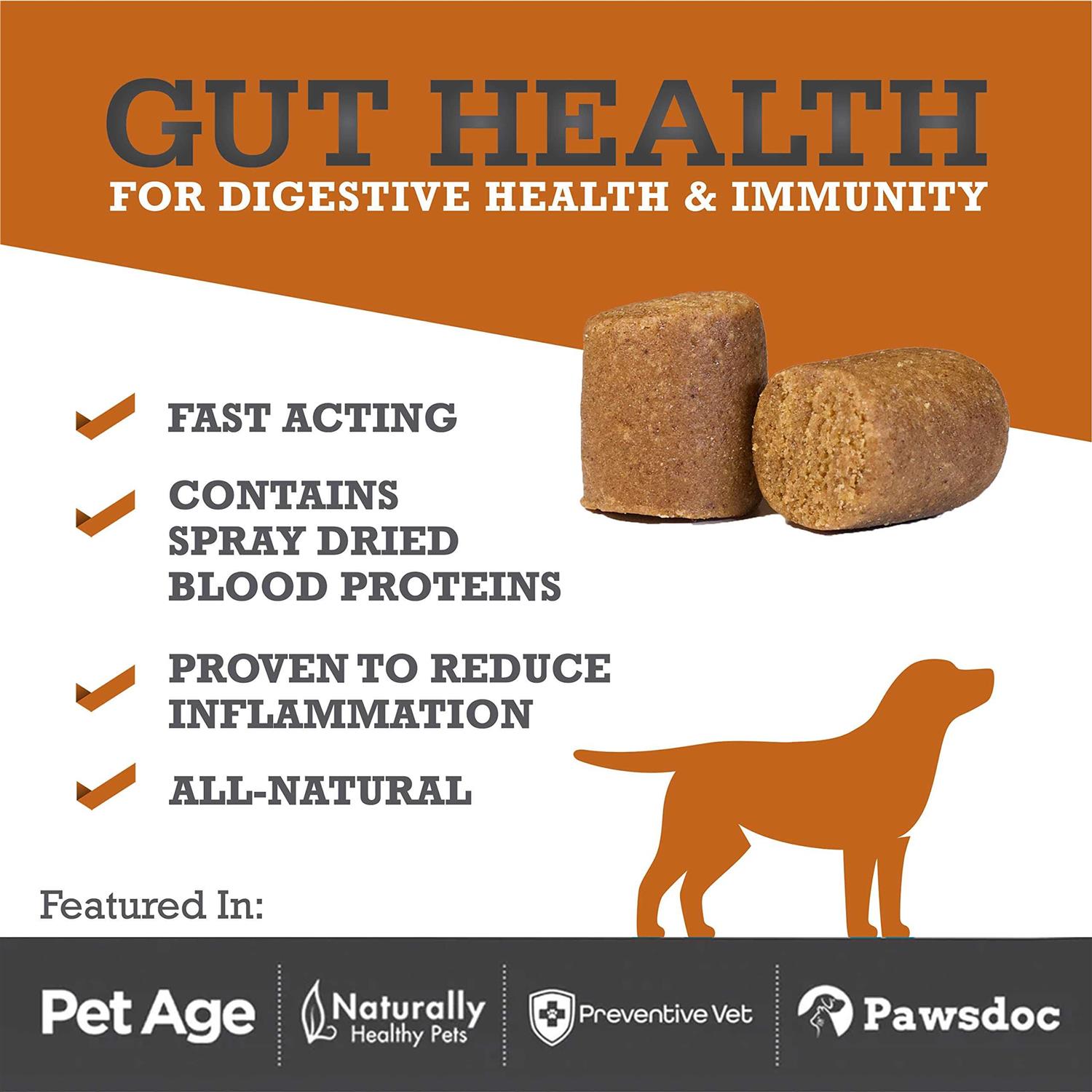 Alternative view of Winpro Pet Free Plasma-Powered Soft Chews, 60 Chews, Natural Blood Protein Supplements for Dogs and