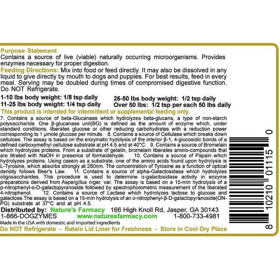 Alternative view of Dogzymes Probiotic Max
