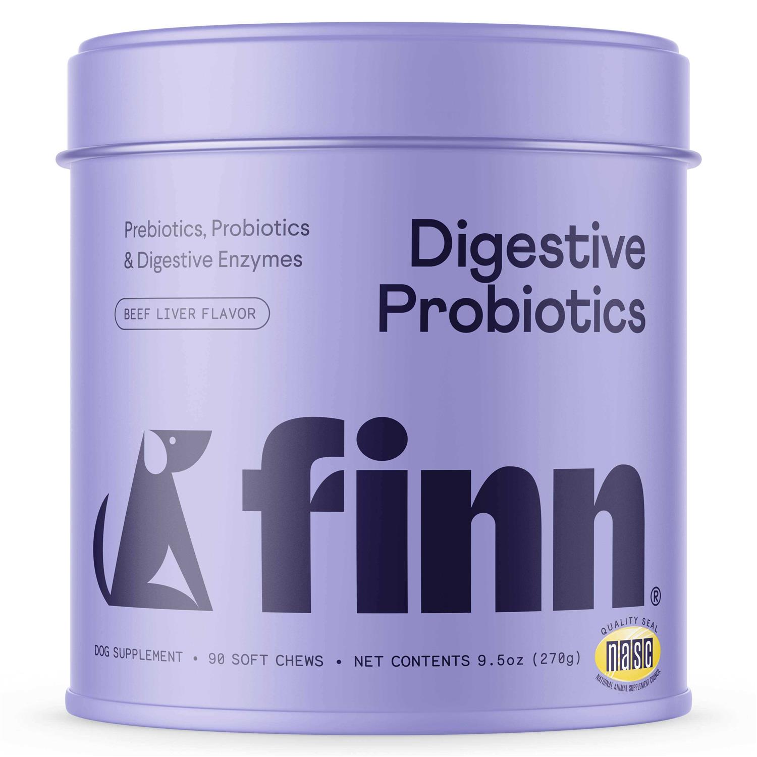 Finn Digestive Probiotics Supplement for Dogs