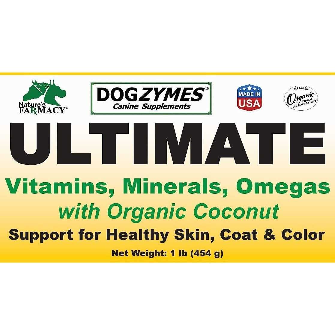 Alternative view of Dogzymes Ultimate for Best Skin/Coat with Organic Coconut