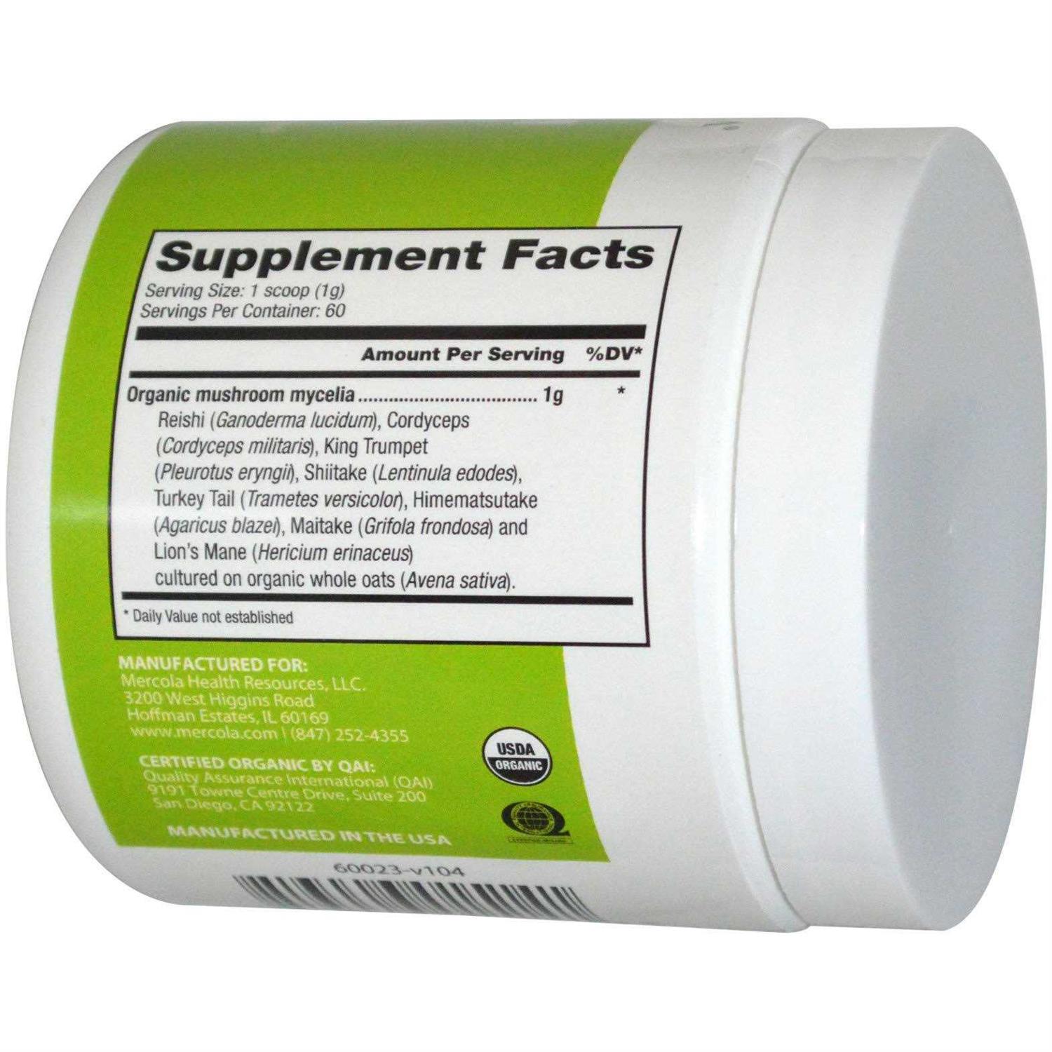 Alternative view of Dr. Mercola Organic Mushroom Complex for Pets