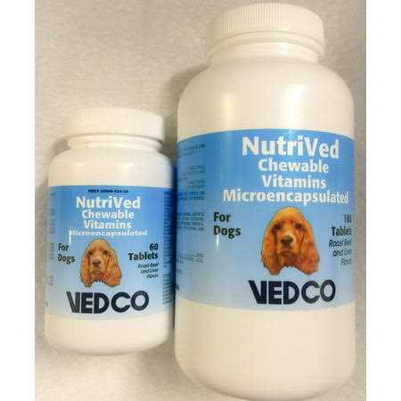 Alternative view of Vedco NutriVed Chewable Vitamins for Dogs 180 Tablets