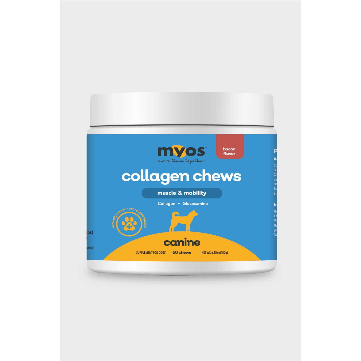 MYOS Muscle & Mobility Collagen Chew for Dogs