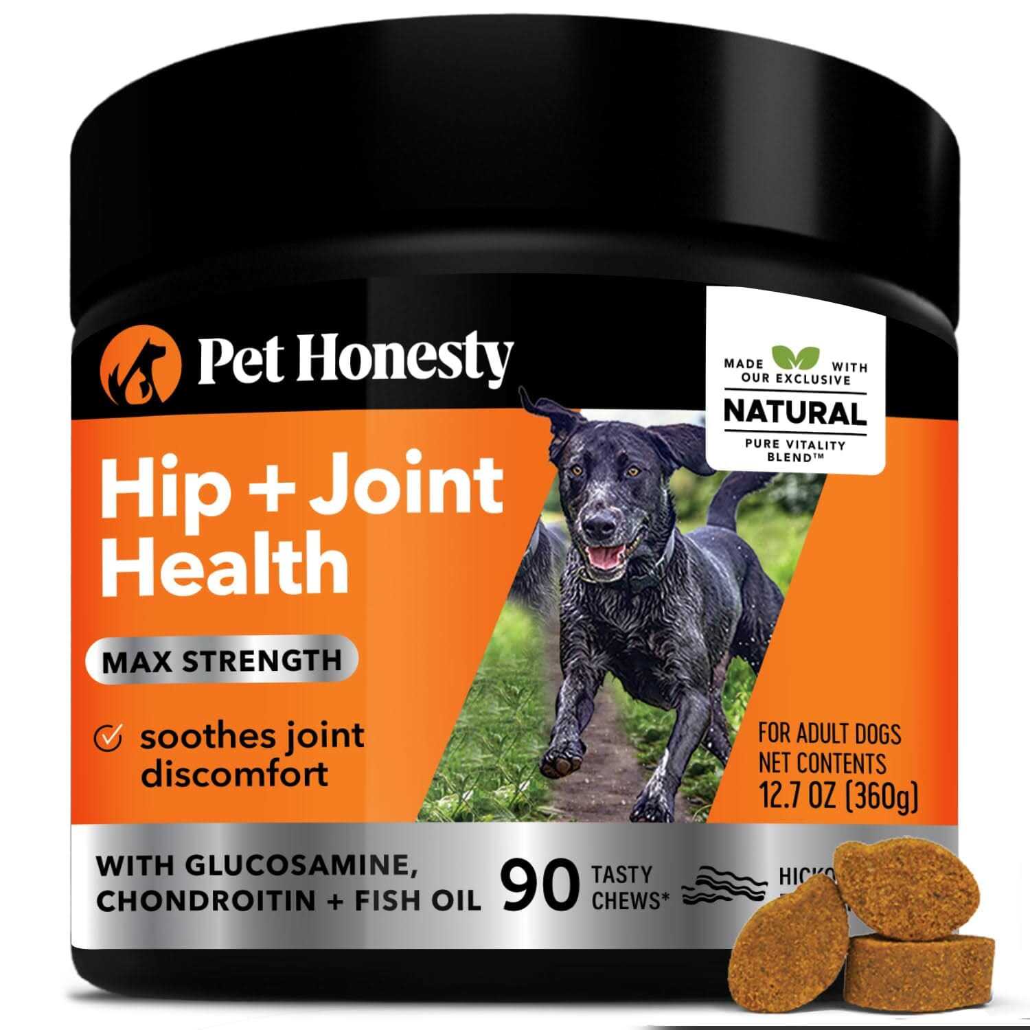 Pet Honesty Hip + Joint Health Max Strength Chews