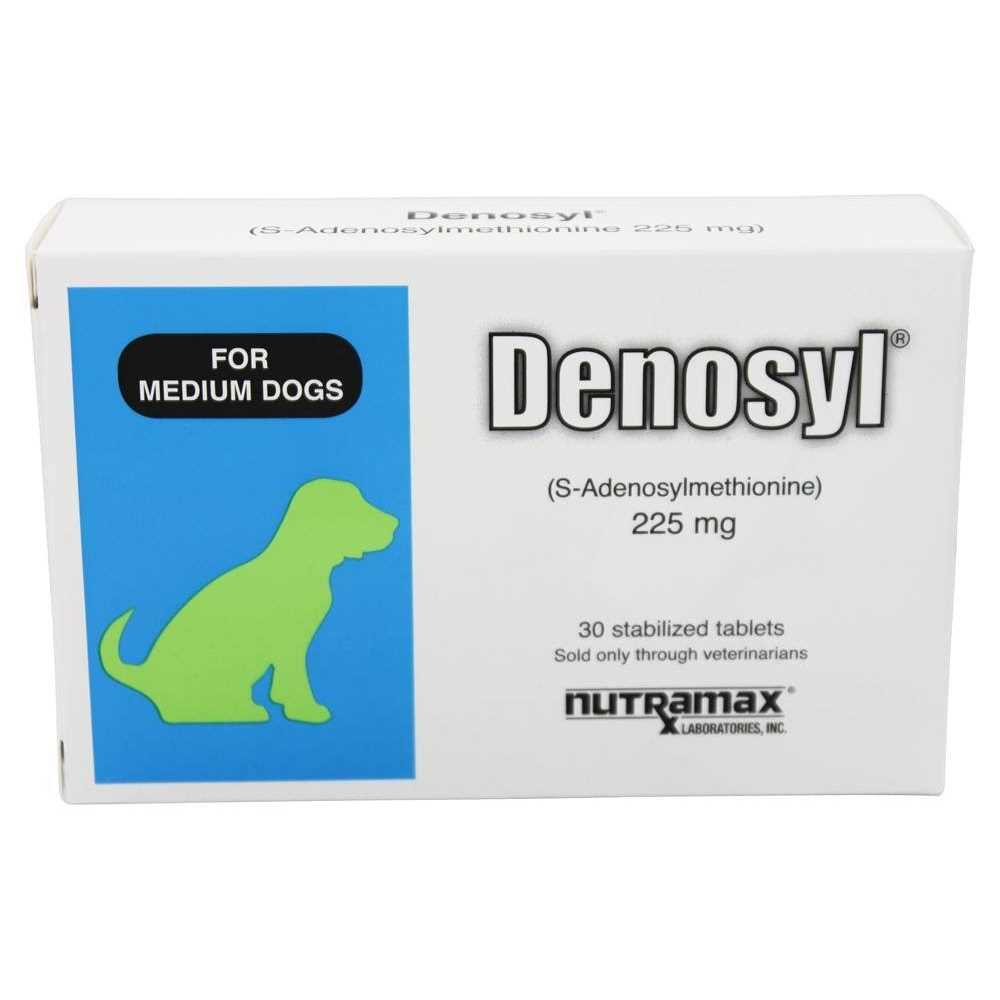 Nutramax Denosyl Tablets Liver & Brain Supplement for Medium Dogs