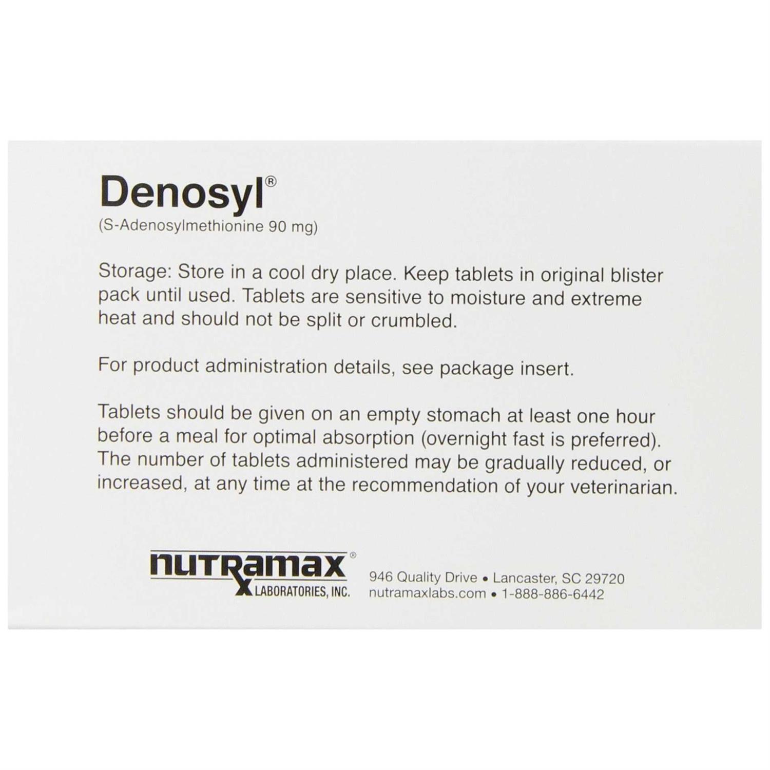 Alternative view of Nutramax Denosyl Liver and Brain Health Supplement for Small Dogs & Cats