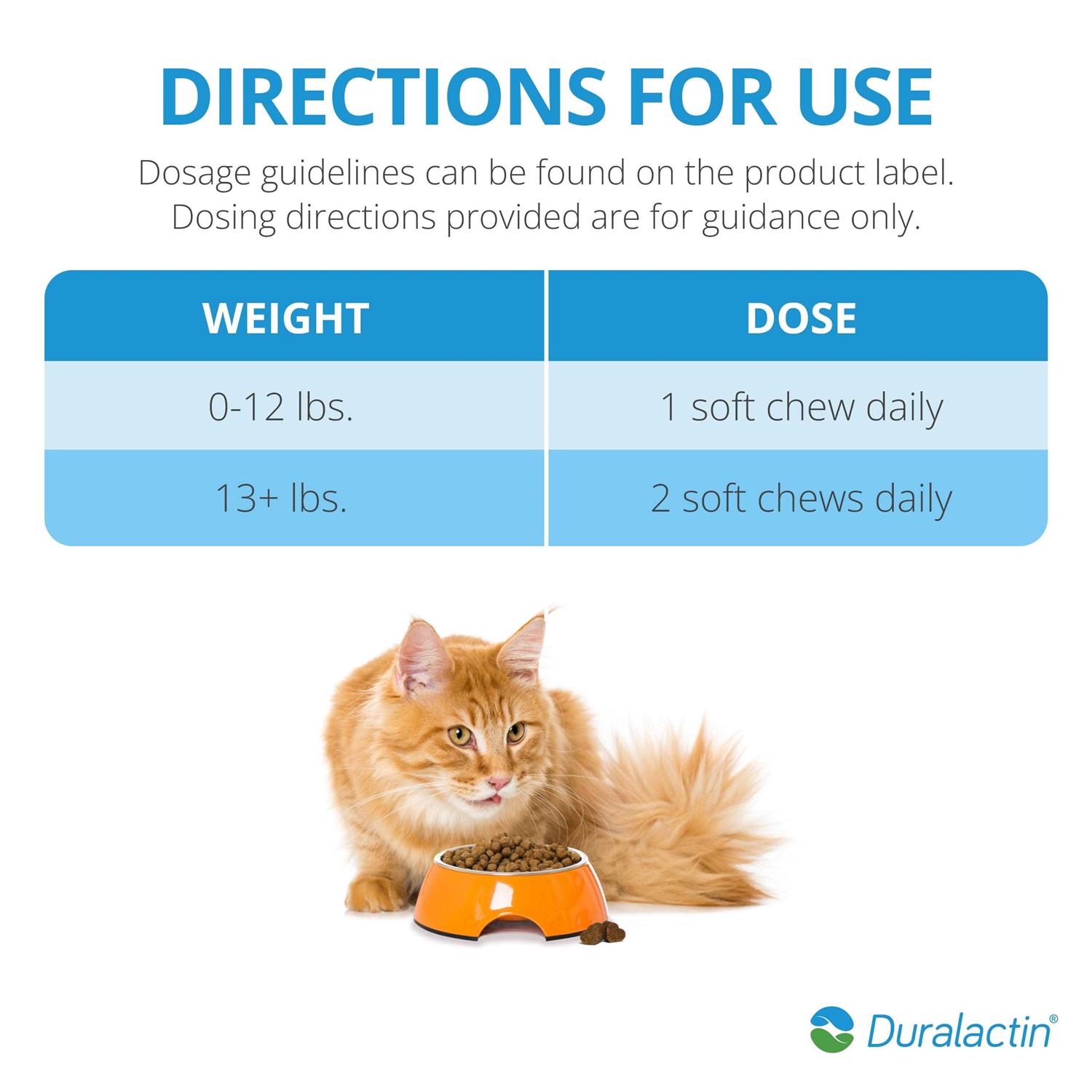 Alternative view of Duralactin Feline + Fatty Acids Joint Health & Inflammation Soft Chews for Cats