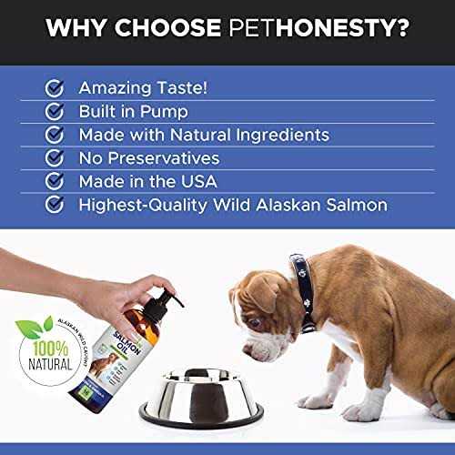Alternative view of Pet Honesty Wild Alaskan Salmon Oil for Dogs & Cats