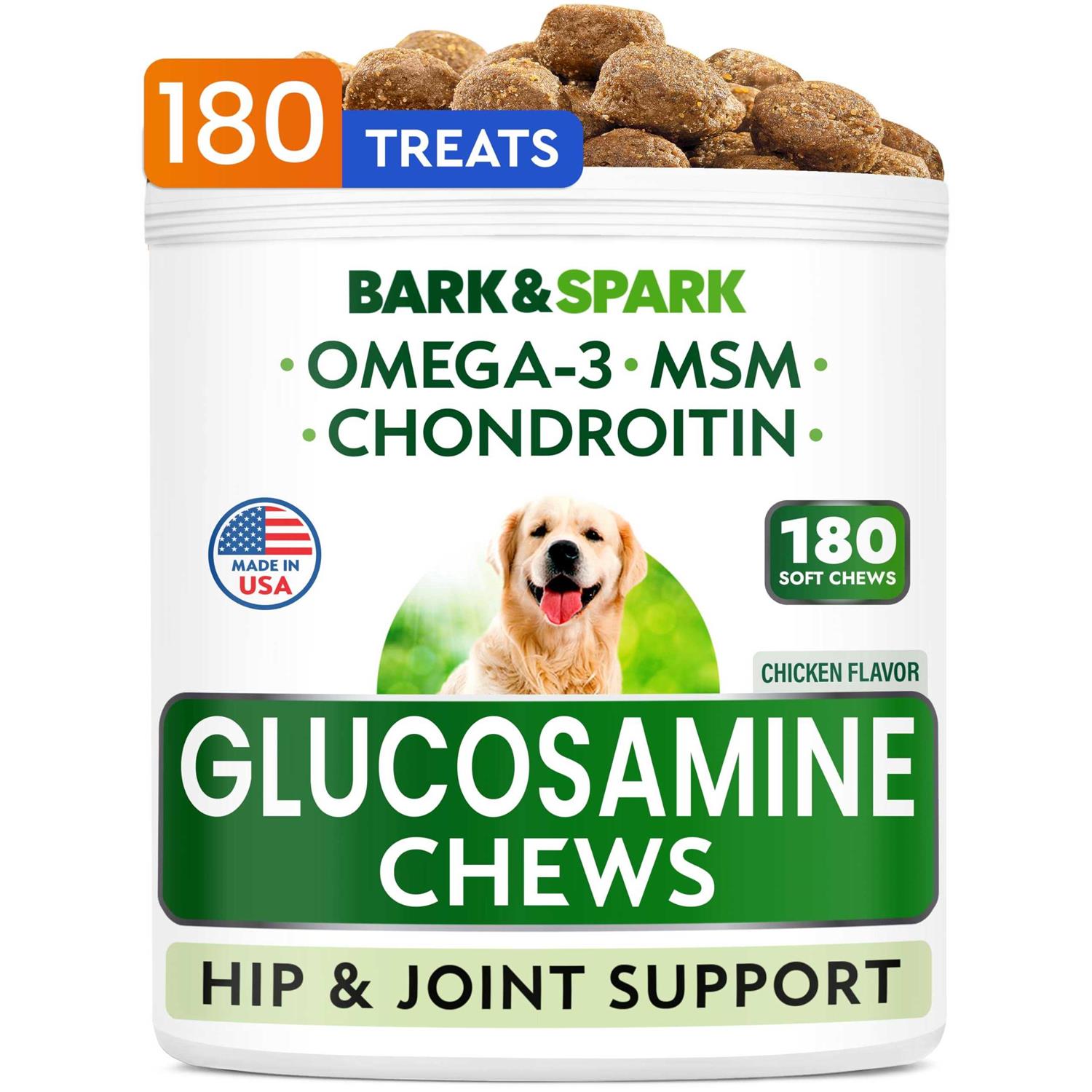 Bark&Spark Glucosamine Chews for Dog