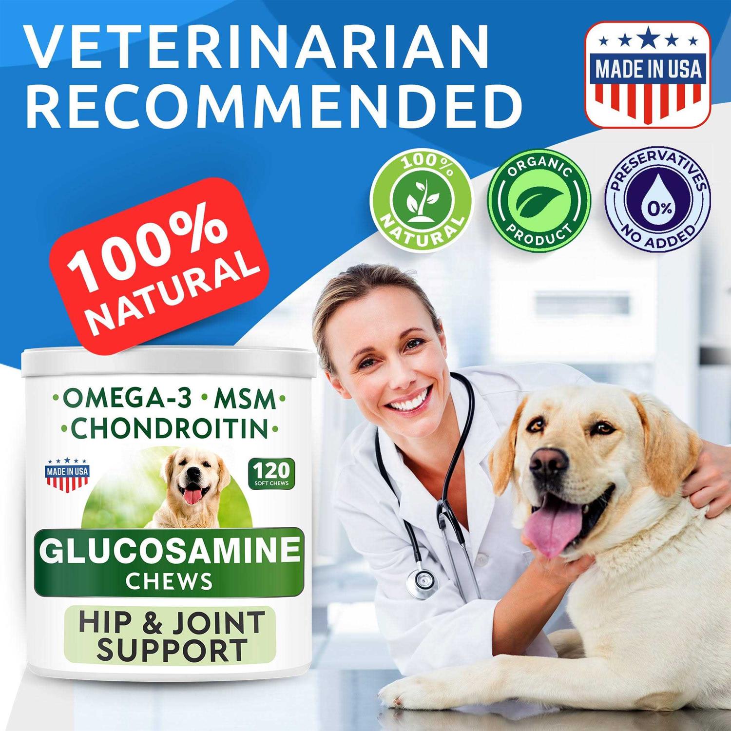Alternative view of Bark&Spark Glucosamine Chews for Dog