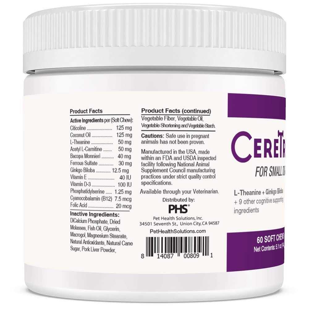 Alternative view of Ceretrix Cognitive Function Dogs