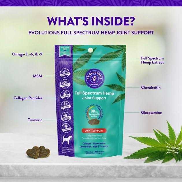 Alternative view of NaturVet Evolutions Full Spectrum Soft Chew Supplement for adult Dogs