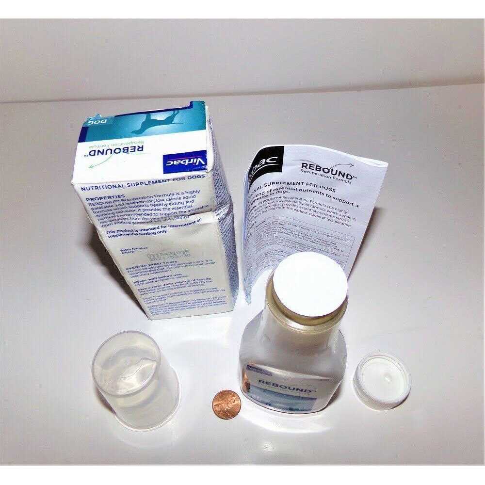 Alternative view of Virbac Rebound Recuperation Formula for Dogs