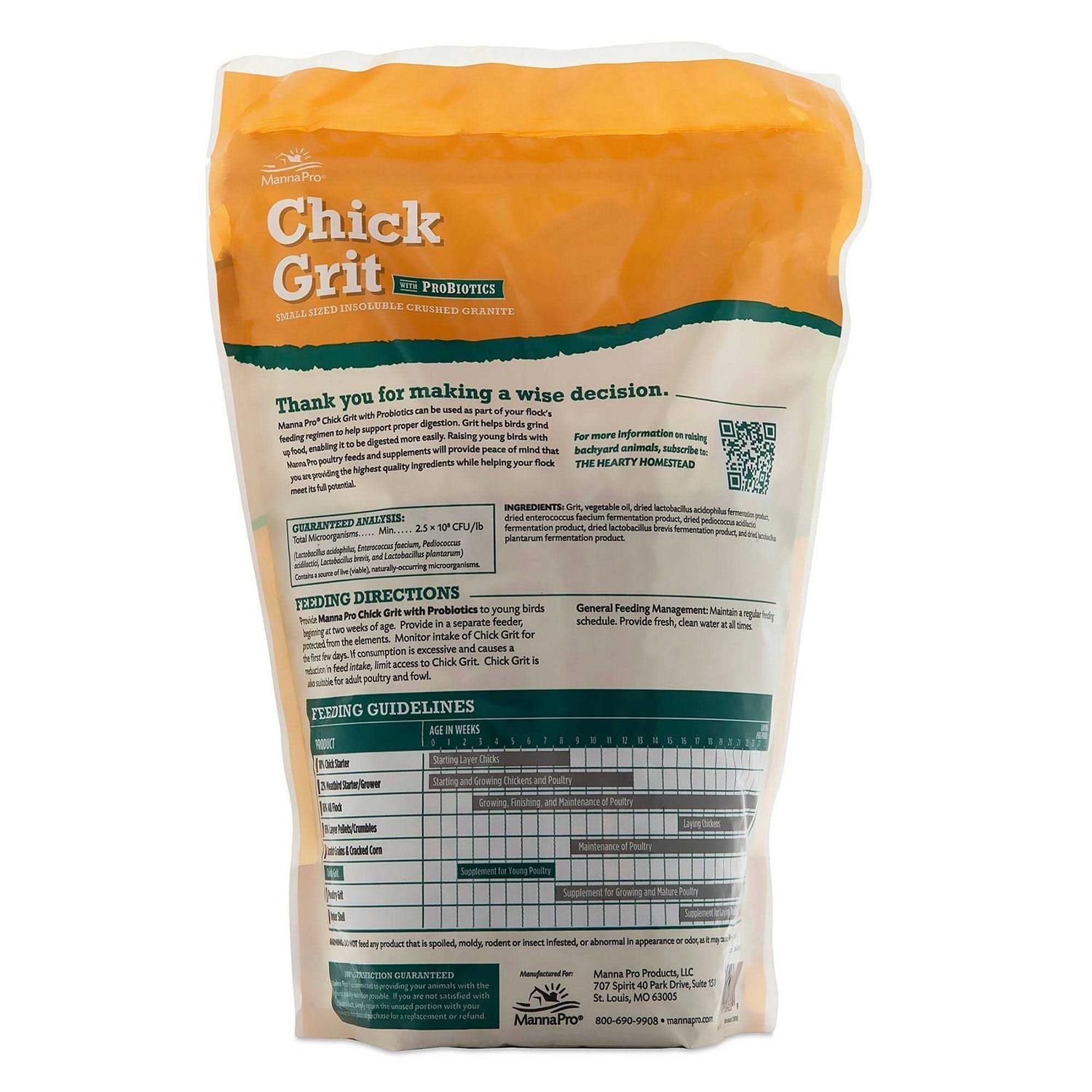 Alternative view of Manna Pro Chick Grit with Probiotics