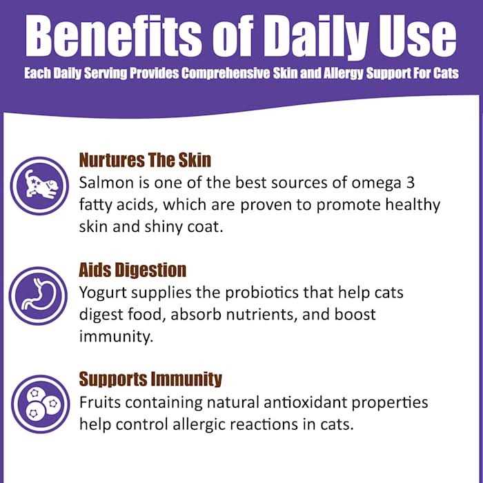 Alternative view of Whole Life Pet Nature's Remedy Skin & Allergy Support Whole Food Cat Supplement