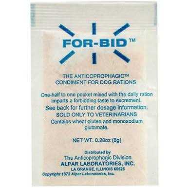 Alternative view of for-Bid Stool-Eating Preventative