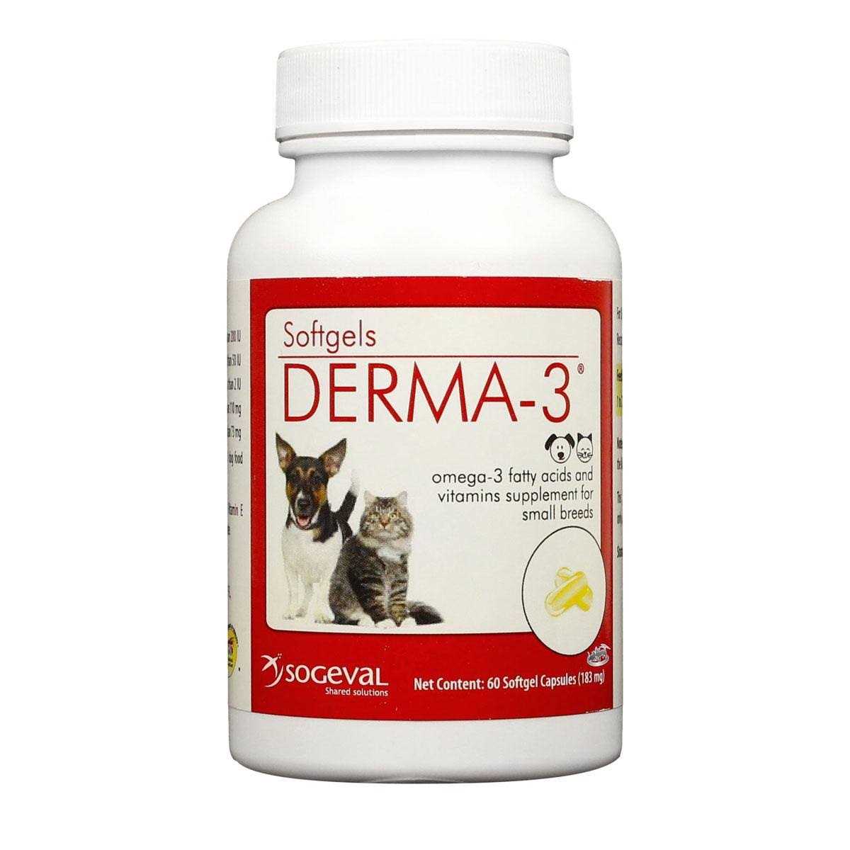 Derma-3 Large Breed Softgels