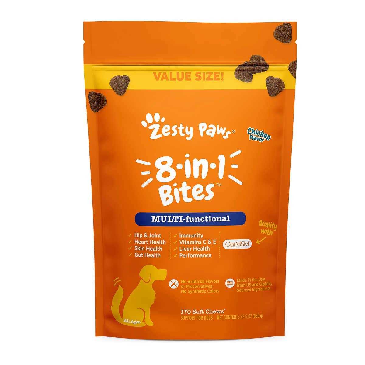 Zesty Paws 8-in-1 Bites