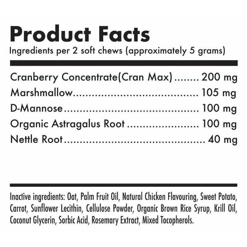 Alternative view of LEGITPET Cranberry UTI Chews for Dogs Bladder Suppot + D-Mannose Supports Kidney Urinary Tract and Bladder Health Natural Cranberry Wellness Supplement