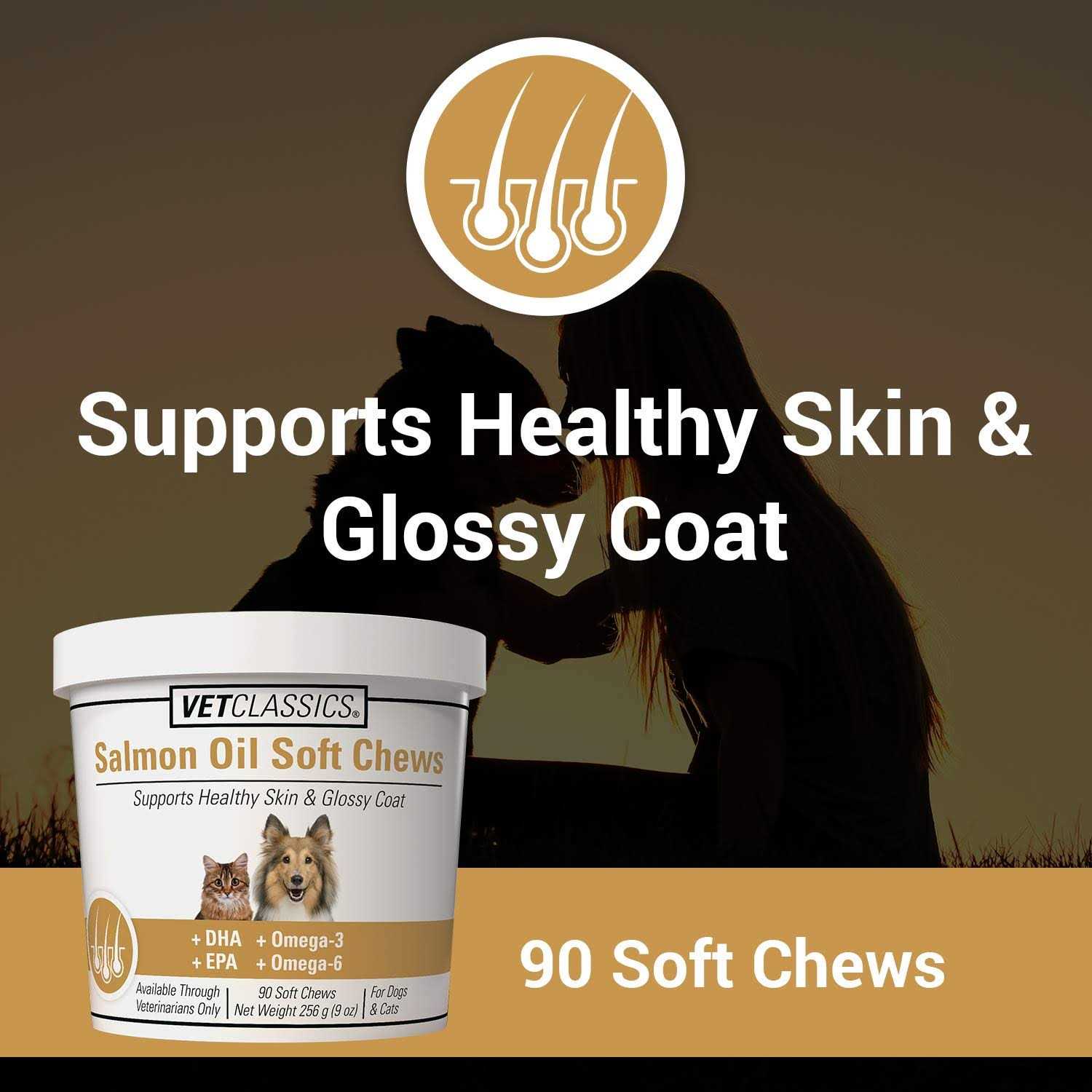 Alternative view of VetClassics Salmon Oil Soft Chews