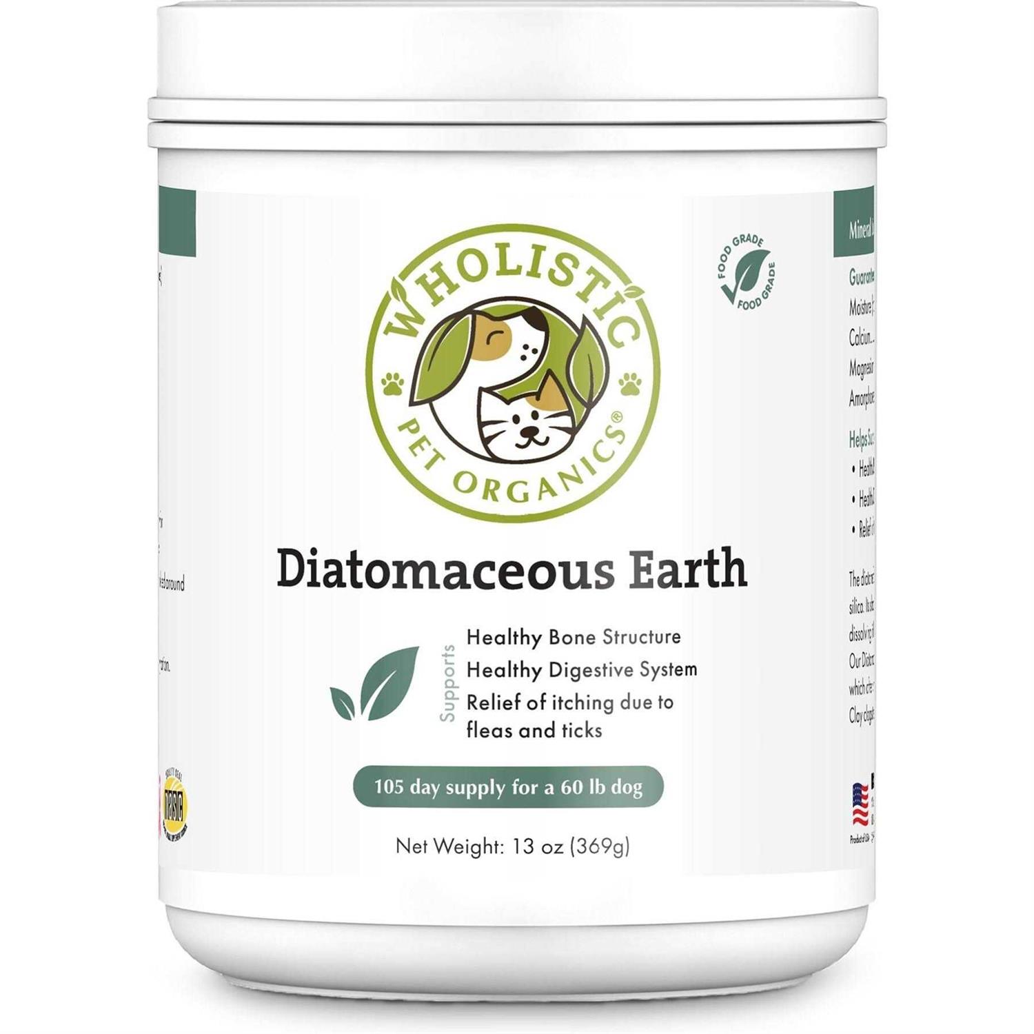 Wholistic Pet Organics Diatomaceous Earth for Dogs