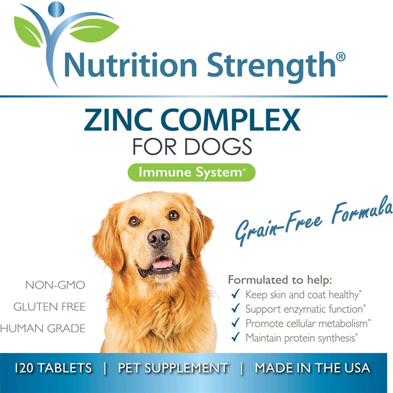 Alternative view of Nutrition Strength Zinc for Dogs to Support Healthy Skin & coat