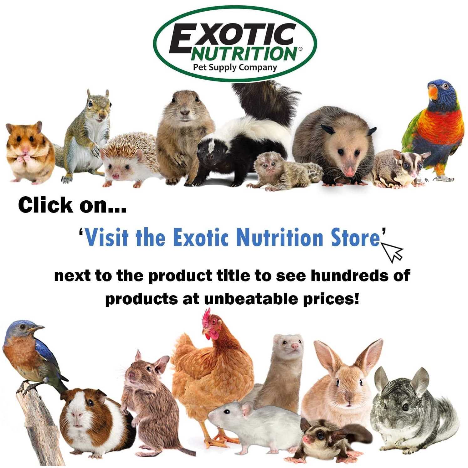 Alternative view of Exotic Nutrition Squirrel-Cal Calcium Supplement
