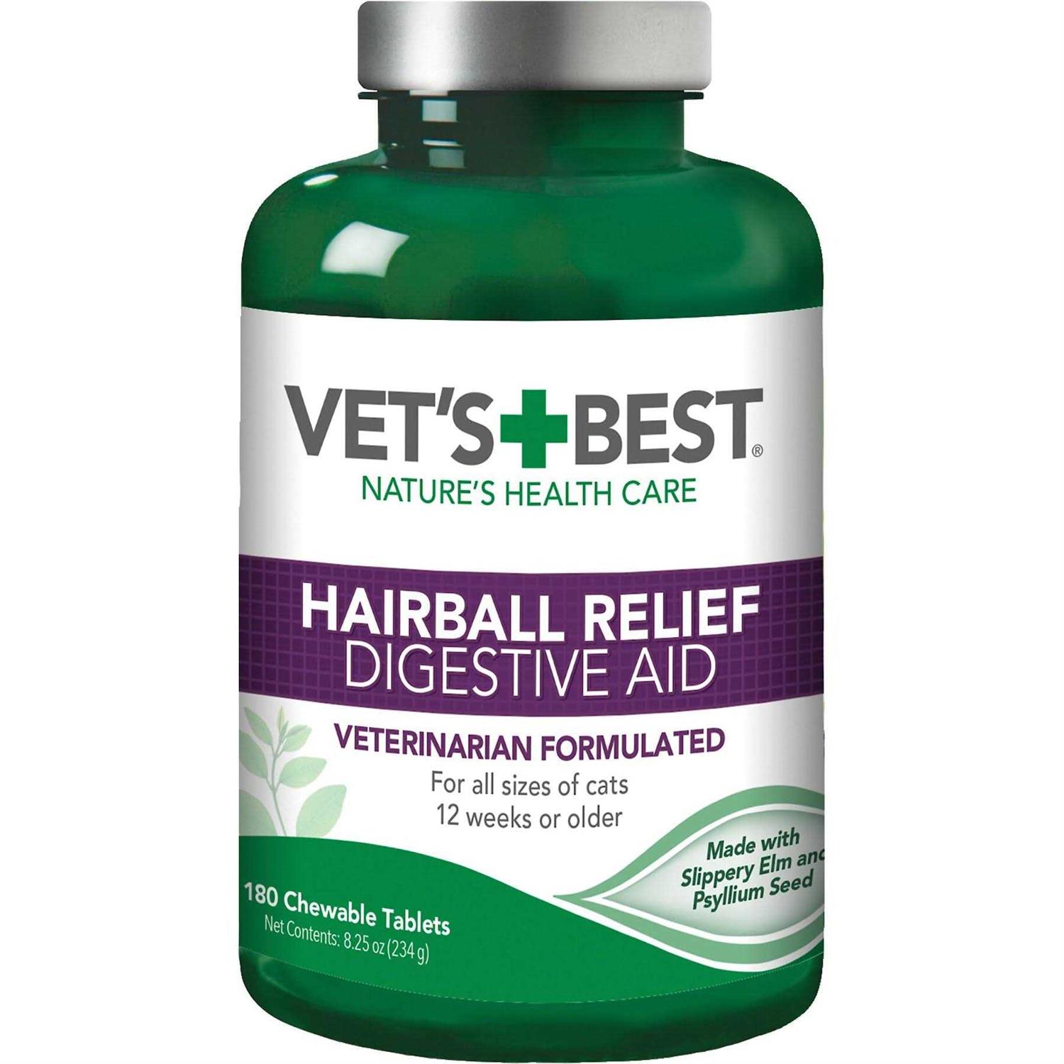 Vet's Best Vets Best Cat Hairball Relief Digestive Aid