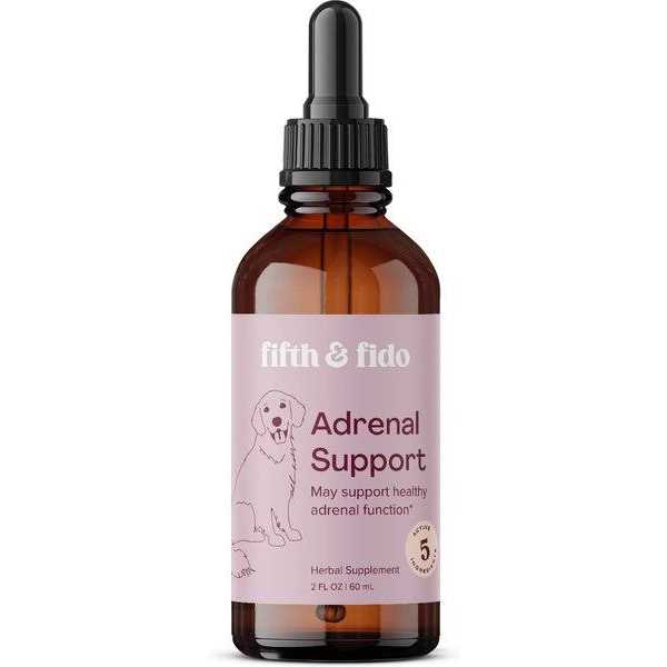 Alternative view of Fifth and Fido Adrenal Balance Liquid Hormone Supplement for Dogs & Cats