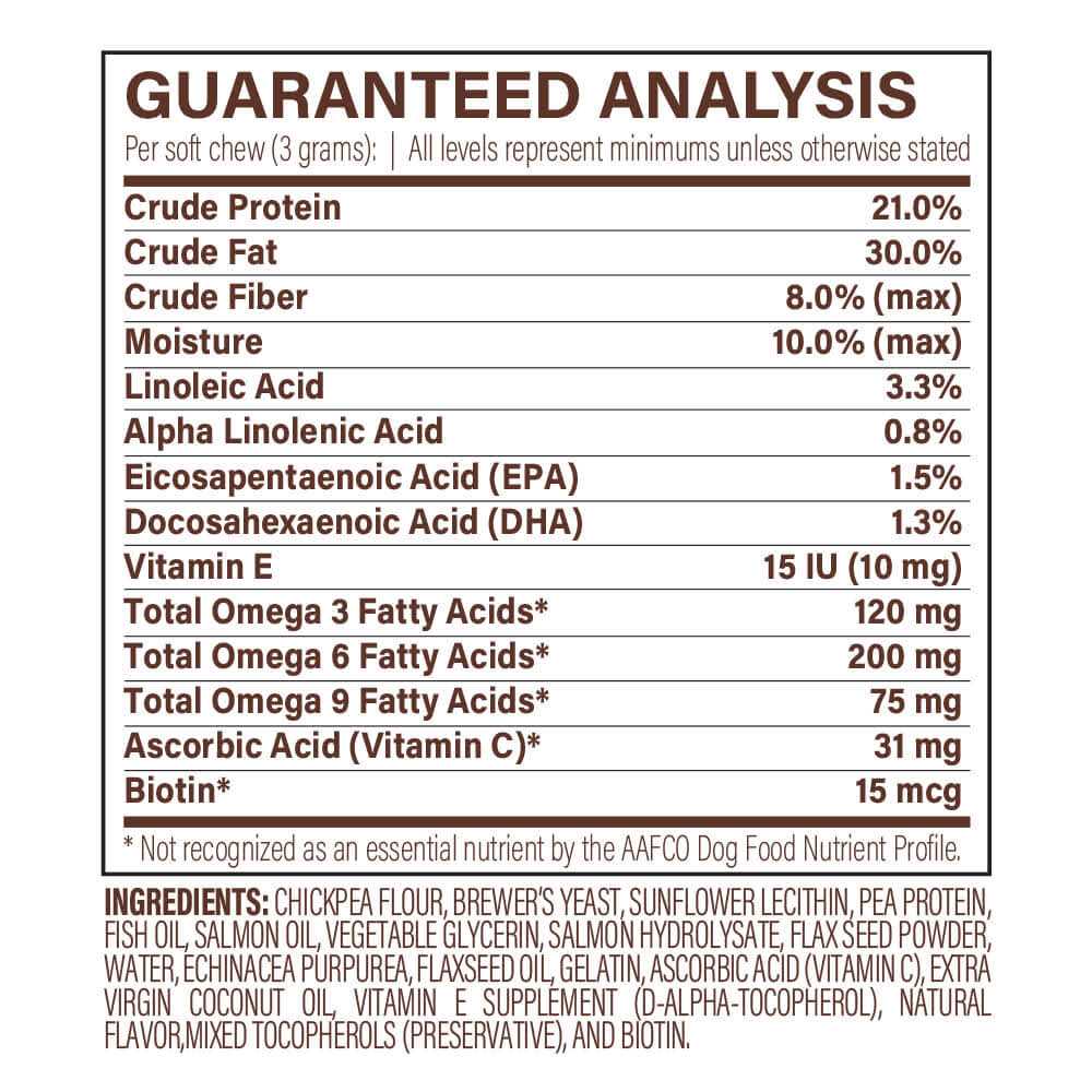 Alternative view of Natural Dog Company Dog Skin and Coat Supplement