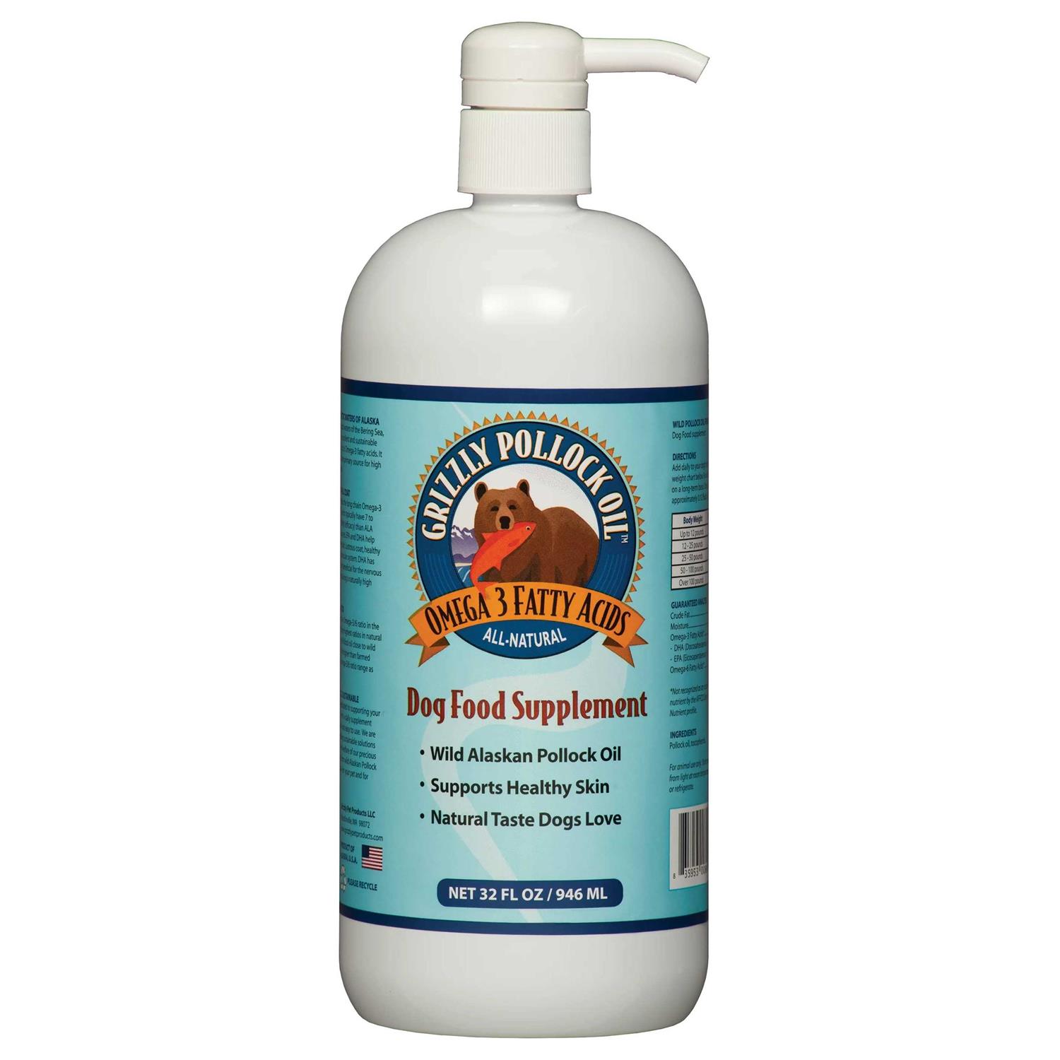 Grizzly Dog Pollock Oil