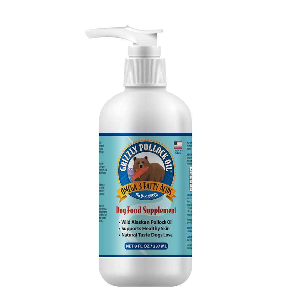 Alternative view of Grizzly Dog Pollock Oil