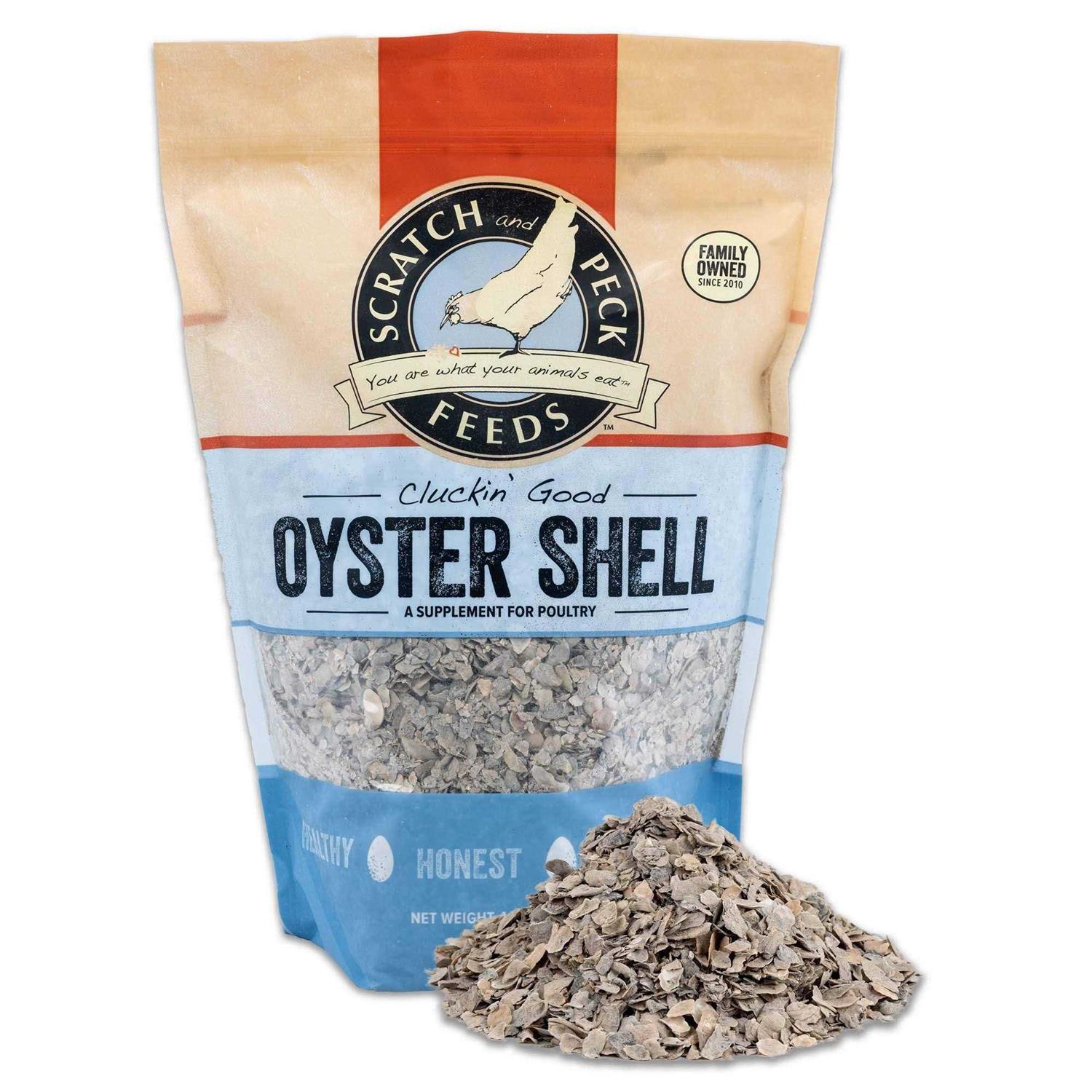 Scratch and Peck Feeds Cluckin' Good Oyster Shell Supplement