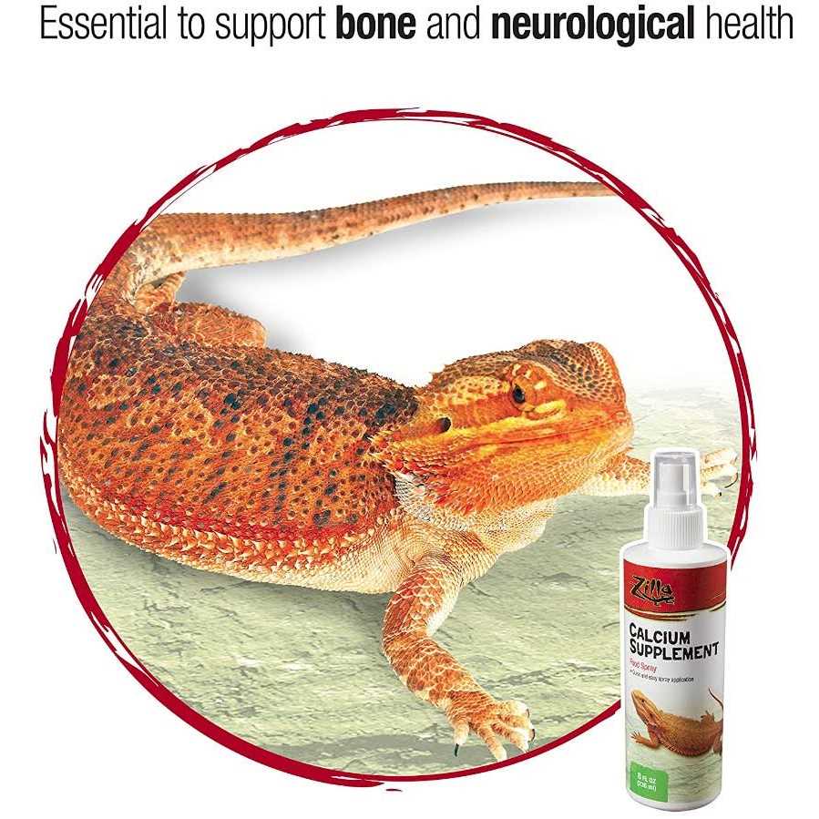 Alternative view of Zilla Calcium Supplement Food Spray