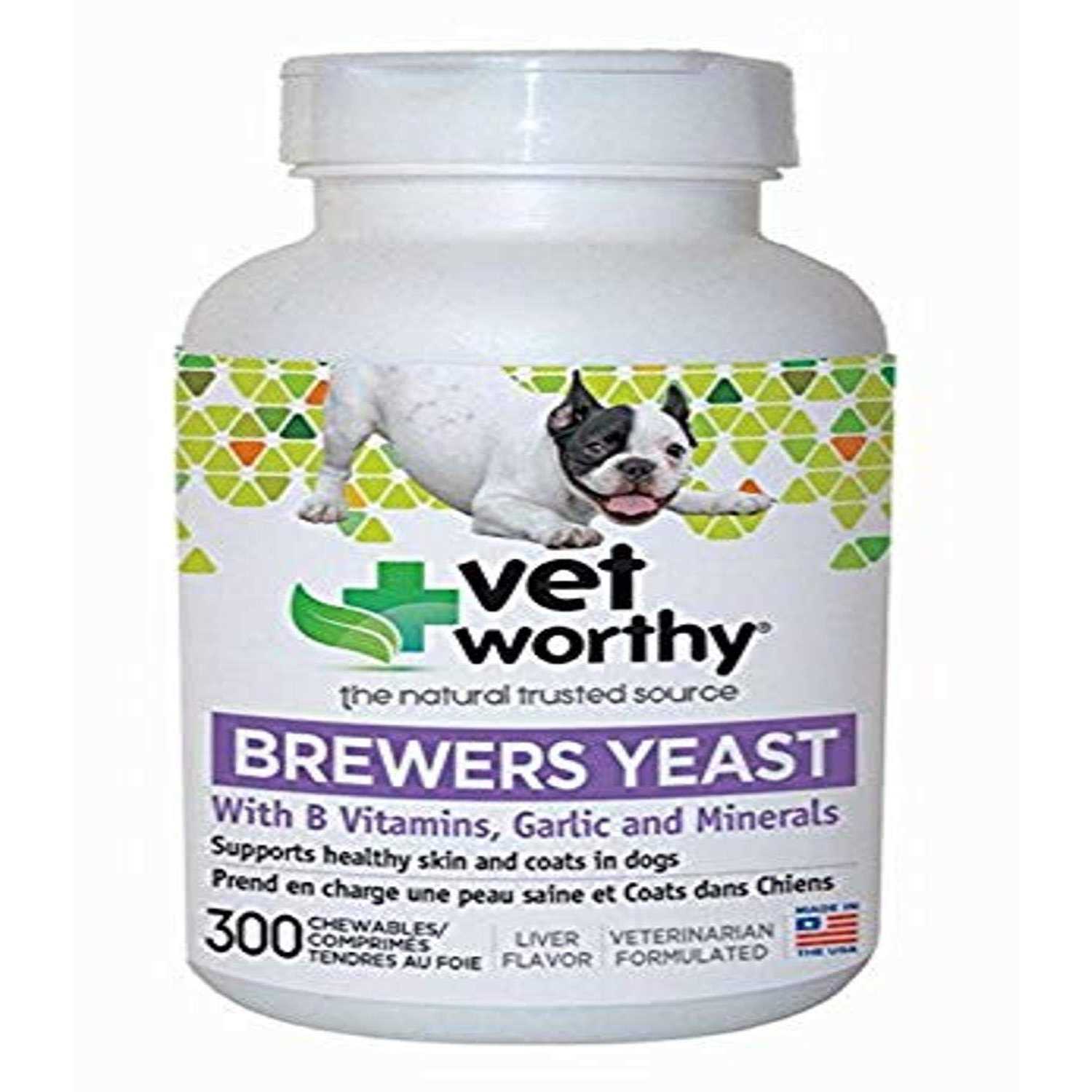 Alternative view of Vet Worthy Brewers Yeast Chewable Tablets for Dogs