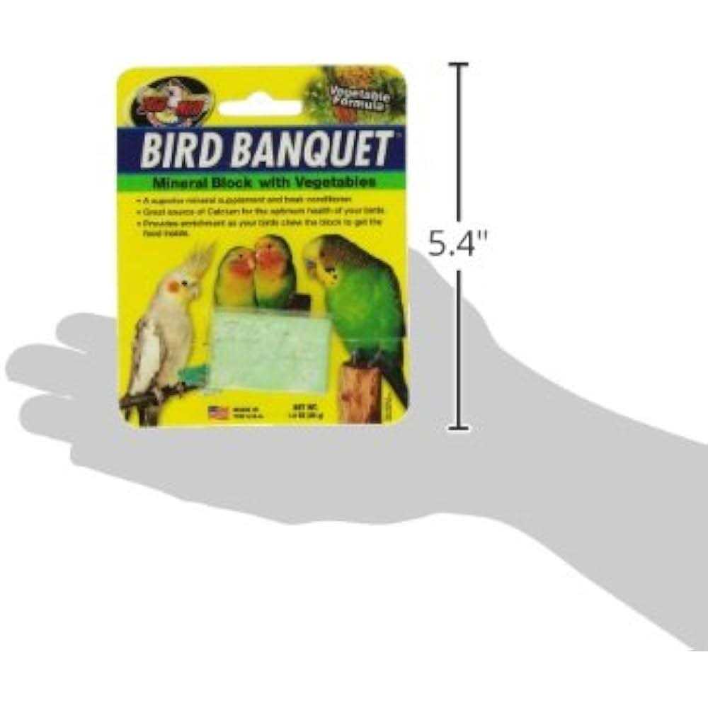 Alternative view of Zoo Med Bird Banquet Mineral Block