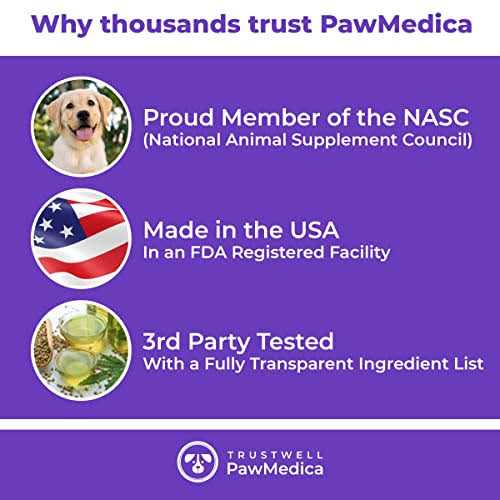 Alternative view of PawMedica Calming Chews for Dogs Dog Sleep Supplement Melatonin for Dog Anxiety