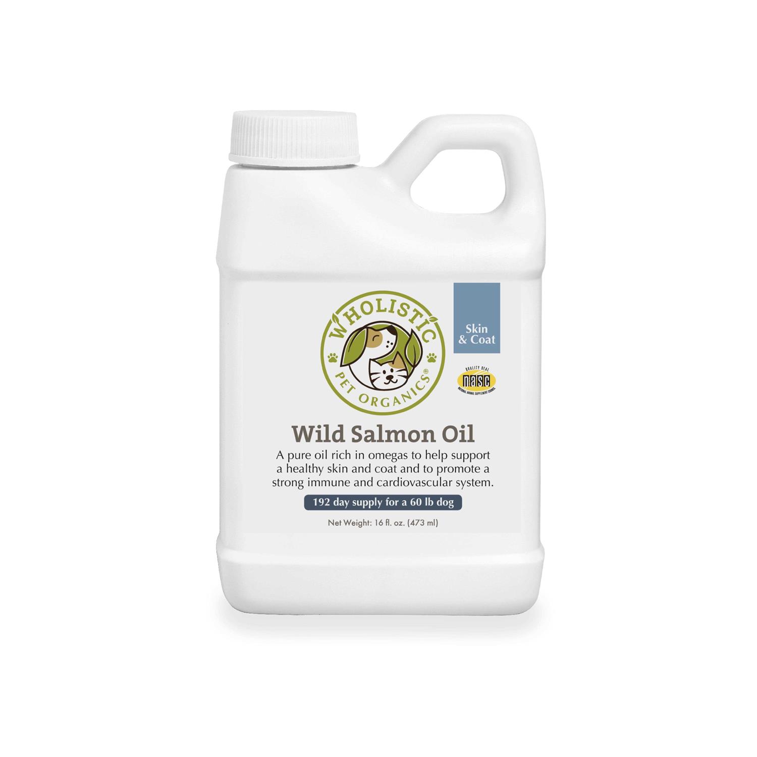 Wholistic Pet Organics Wild Deep Sea Salmon Oil