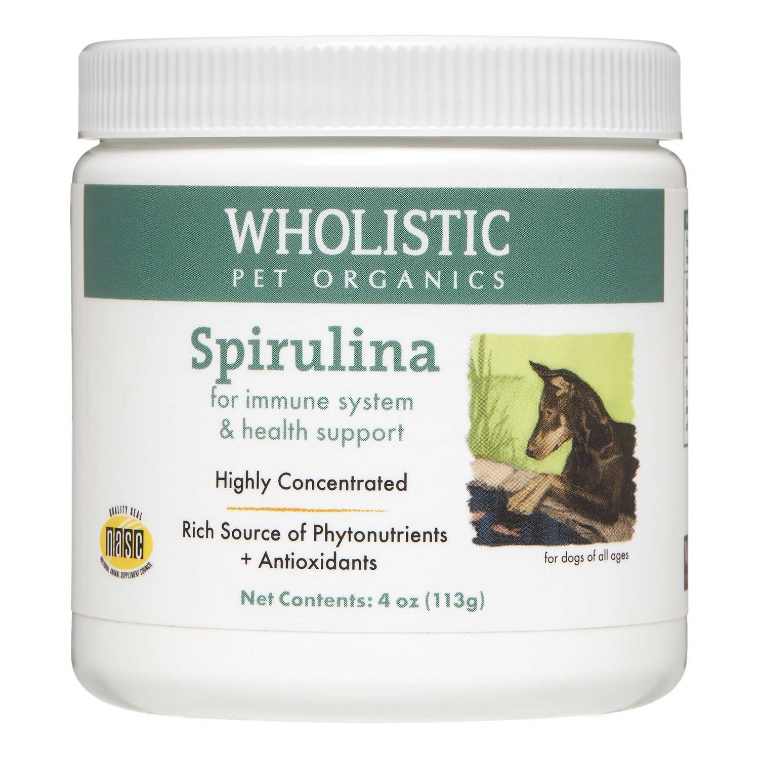 Wholistic Pet Organics Spirulina Dog & Cat, 3-oz bottle
